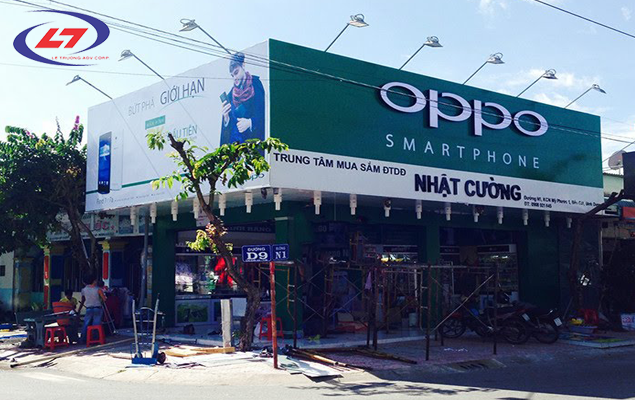 Thi công bảng hiệu quảng cáo ngoài trời chuyên nghiệp tại TPHCM 7 bảng hiệu quảng cáo