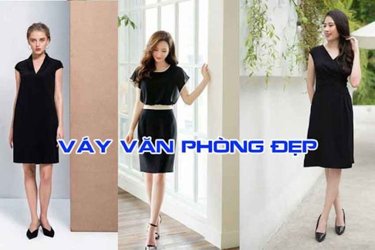 Váy văn phòng đẹp xu hướng thời trang mới 1 Vay van phong dep xu huong thoi trang moi