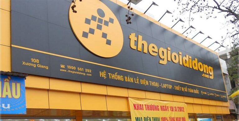 Thiết kế bảng hiệu quảng cáo giá rẻ cho cửa hàng 1 thi cong mat dung nhom alu