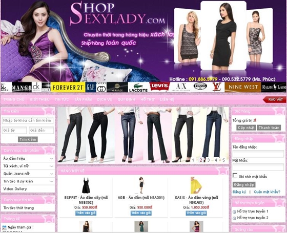 Thiết kế website thời trang đẹp ở đâu? 5 Thiết kế website thời trang đẹp ở đâu?