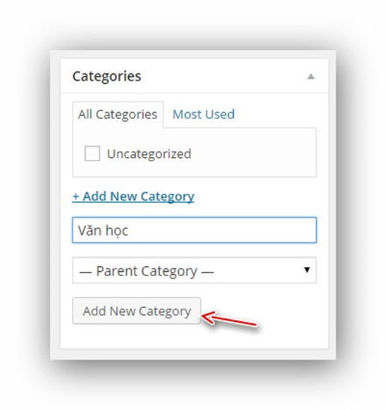 Hướng dẫn post bài wordpress