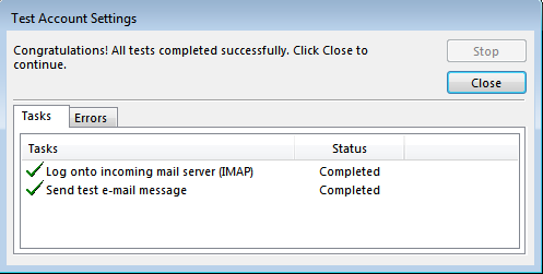Hướng dẫn cấu hình Email server trên Outlook